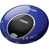 Coby CX-CD114BLU Slim Personal CD Player
