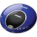 Coby CX-CD114BLU Slim Personal CD Player
