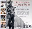F�r ein paar Leichen mehr. Der Italo-Western von seinen Anf�ngen bis heute. Mit Arizona Bill - F�r eine Handvoll Dollar - Django - T�te, Amigo - Spiel ... - Verdammt zu leben, verdammt zu sterben...
