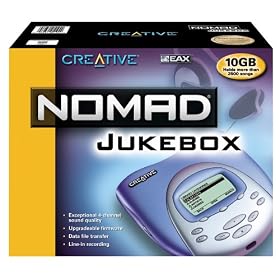 Creative Labs NOMAD Jukebox 10 GB MP3 Player