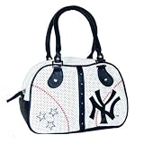 New York Yankees Women's Bowler Bag Purse