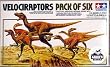 Tamiya 1/35 Velociraptors Diorama Set - Pack of Six" "