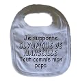 Bavoir fun pour b�b� (OLYMPIQUE DE MARSEILLE)