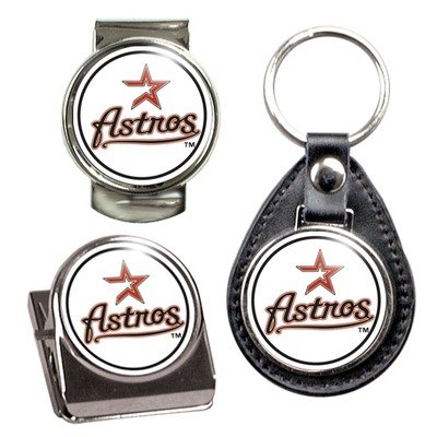 MLB Houston Astros Key Chain, Money Clip and Magnet Clip