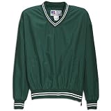 Russell Men's V-Neck Pullover ( sz. M, Dark Green )