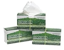 Seventh Generation Trash Bags, Tall Kitchen, 13-Gallon, 30-Count Boxes (Pack of 12) [Amazon Frustration-Free Packaging]