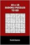 16 X 16 Sudoku Puzzles To Go 16 X 16 Sudoku Puzzles To Go
