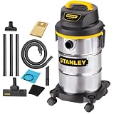 Stanley SL18130 5-Gallon Portable Stainless Steel Wet/Dry Vacuum