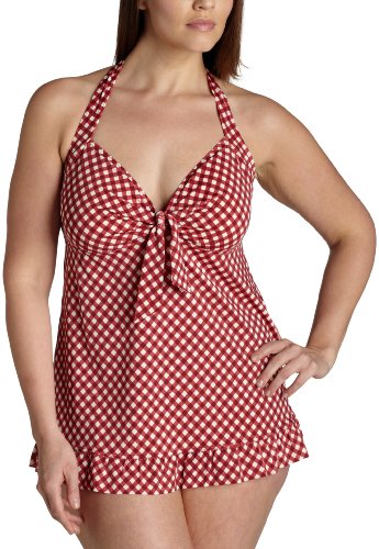 It Figures Women's I.F.® Picnic Party Women'S Plus Swimdress