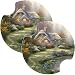 Everett's Cottage - Thomas Kinkade Coasters for Your Car Image