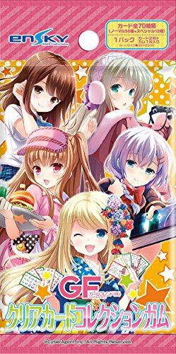 ガールフレンド（仮）クリアカードコレクションガム[初回生産限定BOX購入特典付き] 16個入り BOX（食玩）