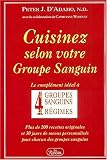 Cuisinez selon votre groupe sanguin