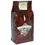 Coffee Masters Flavored Coffee, Cinnamon Nut Swirl, Whole Bean, 12-Ounce Valve Bag, (Pack of 4)
