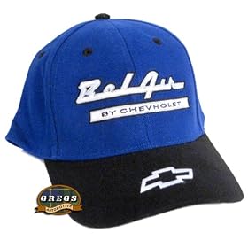 Bel Air Hat By Chevrolet Bowtie Hat Cap Blue black Apparel Clothing by Chevrolet Apparel