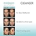 Evologie Stay Clear Cleanser | Non-drying facial cleanser that unclogs pores, removes bacteria, oil, and makeup for all skin types,Travel Size (different bottle style)