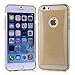 iPhone 6 / 6s Case, Wisdompro 5 Pack Glitter Jelly Color Soft TPU GEL Protective Case Covers (Pink, Grey, Golden, Blue, Clear) for Apple 4.7