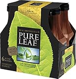 Pure Leaf Iced Tea, Lemon, 18.5 oz Bottle (6-Pack)