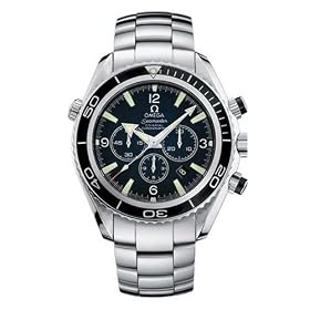 Click here to buy Omega Mens Seamaster Planet Ocean Automatic Chronometer Chronograph Watch #2210.50.00 by Omega.