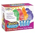 Zoo Pops - Animal Shape Frozen Treat Molds - 4 pack