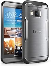 HTC One M9 Case, SUPCASE Unicorn Beetle Series Premium Hybrid Protective Clear Case for HTC One M9 , Retail Package (Frost Clear/Black)