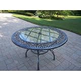 Mississippi Glass Top Dining Table Finish: Antique Pewter