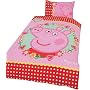 Character World Peppa Pig Polka Dot Panel Duvet Set, Single