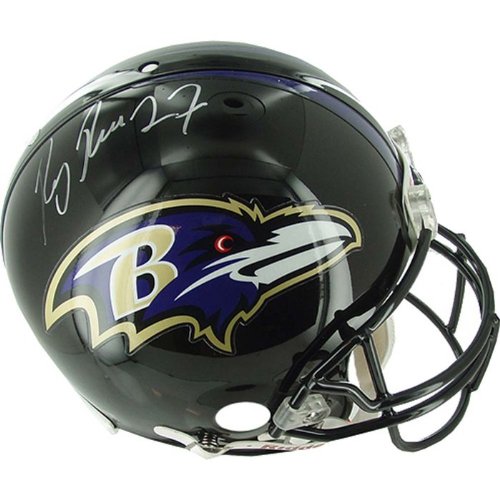 Ray Rice Baltimore Ravens Pro Line Signed Helmet