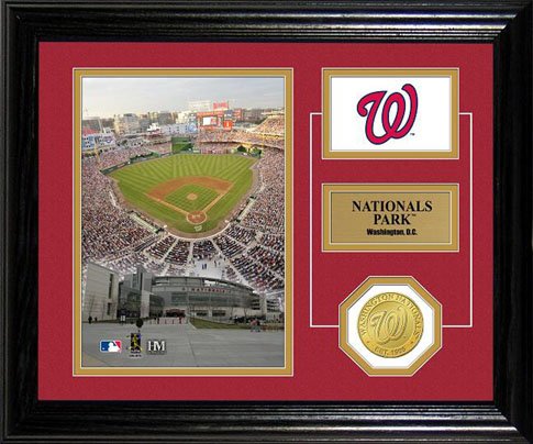 Highland Mint MLB Washington Nationals Nationals Park Desktop Photo Mint