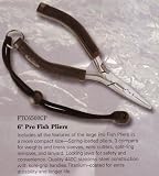 Coast Fishing Gear FTC6500 6 inch Pro Fish Pliers for fishing enthusiasts