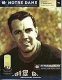 2008 Notre Dame Fighting Irish vs Stanford Cardinal Football Program MINT Ara Parseghian Cover