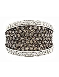 Champagne Diamond and Diamond Fashion Band 2ctw