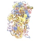 Pastel Mix Curled Bows - 9 (12 count)