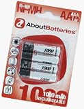 Batterie pour PHILIPS DECT225, Blister de 4 accus, 1.2V, 1000mAh, Ni/MH