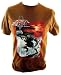Legend of Zelda Mens T-Shirt - Twilight Princess Link In Action on Brown (skyward sword)