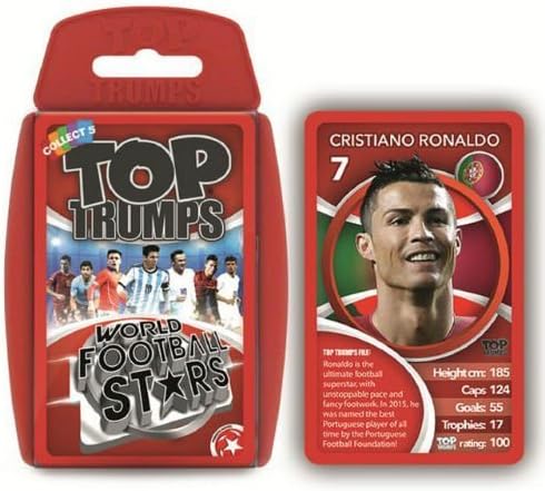 Top Trumps World Football Stars (Wholesale Grocery item) by Orchard