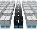 Servers from a Webhosting Company with a White Background - 24"W x 19"H - Peel and Stick Wall Decal by Wallmonkeys