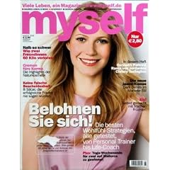 MYSELF du 01-08-2008 BELOHNEN SIE SICH - GWYNETH PALTROW - RANIA VON JORDANIEN - CHRISTY TURLINGTON - HALB SO SCHWER - CREMEN FURS KARMA - KEINE FALSCHE BESCHEIDENHEI