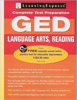 GED Language Arts, Reading (GED Test Prep): LearningExpress Editors ...