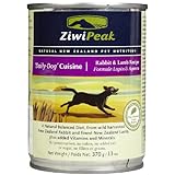 ZiwiPeak Real Meat Grain-Free Canned Dog Food, Rabbit & Lamb Recipe