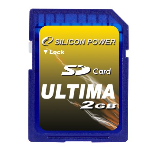 SILICONPOWER 45倍速SDカード 2GB  SP002GBSDC045V10