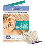 Stop Smoking Ear Seed Kit- 120 Ear Seeds, Stainless Steel Tweezer by EarSeeds.com
