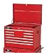 SK 86046 26-Inch Wide by 17-7/8-Inch Deep by 20-1/2-Inch High 10 Drawer Red Top Chest