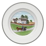 Villeroy and Boch Design Naif rim soup #1 Going to Market by Villeroy & Boch