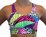 GemGear Jungle Print Raser Sports Bra, M3 (Jungle Print) Small