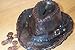 COWBOY HAT western home decor piggy BANK piggie bank