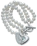 Burberry Pearl Charm Locket Ladies Watch BU5206 Burberry Pearl Charm Locket Ladies Watch BU5206