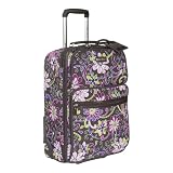 Vera Bradley Purple Punch 21 Wheelaboard Suitcase