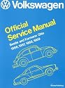 Volkswagen Beetle and Karmann Ghia Official Service Manual Type 1 1966-69