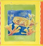 Mango Tropical Fish Wallpaper Border