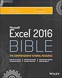 Excel 2016 bible